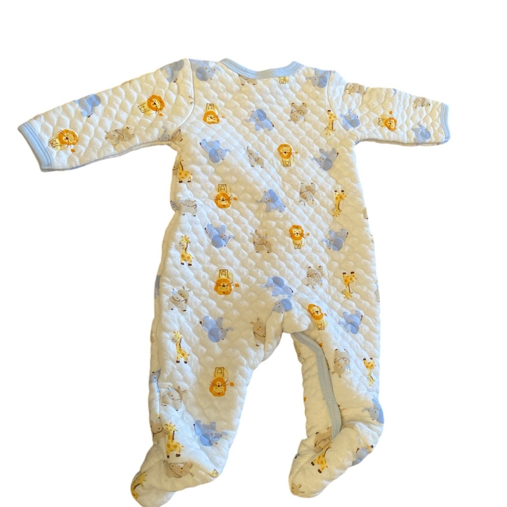 Baby Lion Quilted Onesie